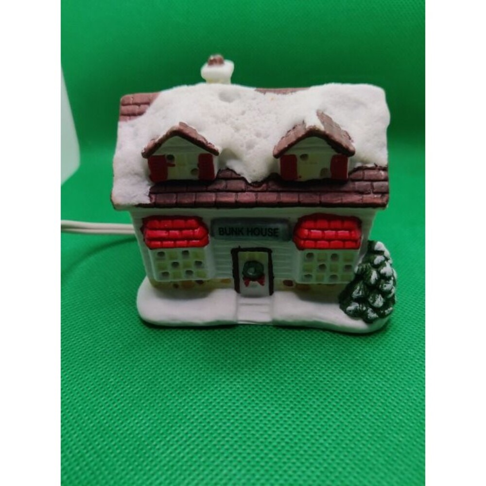Porcelain Bisque Santa's Village